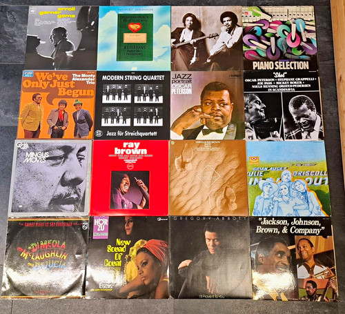 16x jazz schallplatten - jazz,
